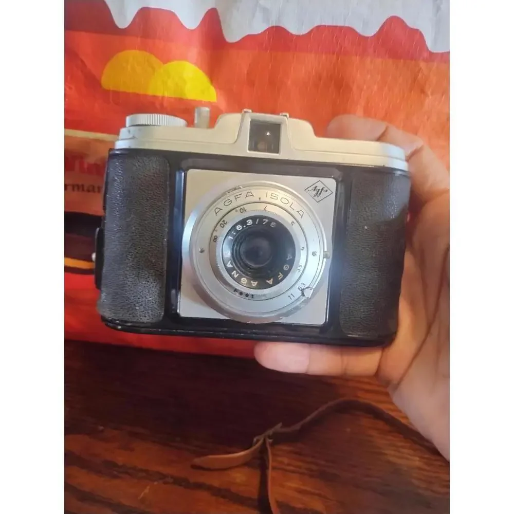 AGFA isola I 6×6 cm Film‎ Camera 1956-1959 made in Germany-VA4
